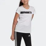 Футболка для младших школьников Adidas, белый - фото 4