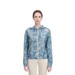 MONOGRAM Коллекция Reading Куртка Женская Небесно-голубой Mlb - фото 6