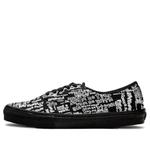 Кроссовки x comme des garcons authentic lx 'graffiti' Vans, черный - фото