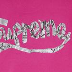 Футболка Supreme Tape Tee, Fuchsia - фото 3