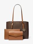 Сумка-тоут Michael Kors Charlotte Large 3-in-1 Signature Logo, коричневый - фото 4