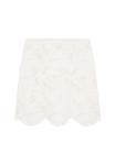 Юбка Caroll A-line skirt, Ecru/White - фото 5
