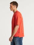 Рубашка CHASIN' Stream, оранжево-красный - фото 4