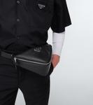 Кожаная поясная сумка Prada, черный - фото 3