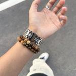 KANGOL Часы Interstellar Series Automatic Mechanical Movement Stainless Steel Strap Watch Men's Watch Black Dial - фото 8