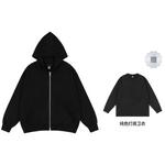 Толстовка унисекс Xinyinsu, темно-серый - фото 40