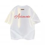 Футболка унисекс ACHS AWAKE, бело-серая [охлаждающая ткань Sorona] - фото