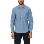 Рубашка мужская темно-синяя Levi’S, темно-синий - фото 3