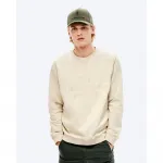 Толстовка The Mountain Studio Organic cotton original tms crew, бежевый - фото 4