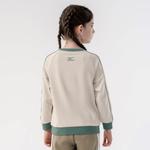 Детская толстовка Mizuno, светло-бежевая - фото 6