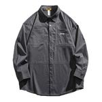 Мужская рубашка Jeep, серый - фото