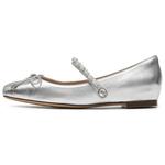 Туфли Мэри Джейн женские Joypeace, серебряный - фото 6