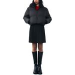 Женская утепленная куртка Trf черная ZARA - фото 4