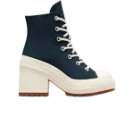 Кроссовки Converse Wmns Chuck 70 De Luxe Heel High, синий - фото