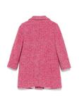 Simonetta пальто с узором в елочку, розовый - фото 2
