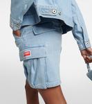 Джинсовая мини-юбка Kenzo, Bleached Blue Denim - фото 5