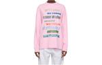 Свитшот унисекс розовый WE11DONE - фото 2