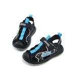 Детские сандалии детские синие Jeep, черный/синий - фото 4