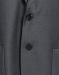 Блейзер Luigi Bianchi Mantova, серый - фото 4