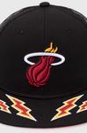 Бейсбольная кепка Mitchell&Ness NBA MIAMI HEAT, черный - фото 3