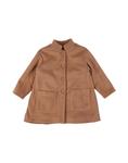 Пальто для девочек Nanán, коричневый - фото