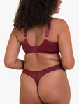 Соблазнительное стринги Lush Curvy Kate, Oxblood - фото 5