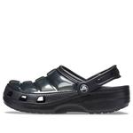 Сандалии classic clog black sandals Crocs, черный - фото