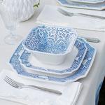 Тарелка для салата VIETRI Blue Bird, синий - фото 2