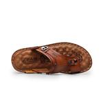 Сланцы LAORENTOU мужские, хаки - фото 8