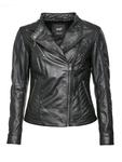 Кожаная куртка Maze Lederjacke 4202165, черный - фото