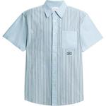 COACH Мужская синяя рубашка - фото