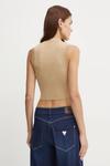 Топ АЛЕКСИЯ Guess, бежевый - фото 3