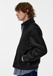 Куртка PULL&BEAR Light jacket, Black - фото 4