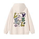 Свитшот RELAX Series Unisex LEVEL, темно-фиолетовый (с флисовой подкладкой) - фото 7