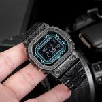 Унисекс часы G-SQUAD Series 43.2 мм серебристо-голубые CASIO - фото 2