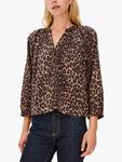 Рубашка Saint с леопардовым принтом Rails, Brown Multi - фото 5