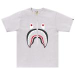 Футболка BAPE Shark Tee, Grey - фото