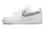 Кроссовки Nike Air Force 1 Low '07, белый/серебристый - фото