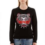 KENZO Свитшот Women's Black Crew Neck Moderate Regular - фото 6