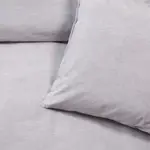 Постельное белье Damai «Мик», имитация льна, серый - фото 3
