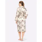 Халат Wäschepur, Elfenbein-dunkelrot - фото 2