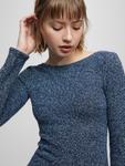 Вязаное платье Pull&Bear, синий - фото 3