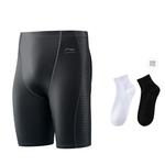 ЛиНинг Плавательные Шорты Мужские Черные, Черные Шорты+Манго Полотенце для Душа с Эффектом Смены Цвета (140*70) - фото 11