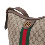 Сумка (WMNS) Gucci Ophidia Logo Stripe Webbing Canvas Shoulder Messenger Bag Small / Brown - фото 9