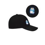 MLB Хлопковая бейсболка унисекс черная, Black - фото 2