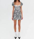 Мини-платье Taylor черного цвета for Love & Lemons - фото 2