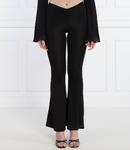 Брюки TWINSET flare fit, черный - фото