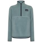 Флисовый свитер Vito с полумолнией Didriksons, синий - фото