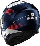 Шлем Shark spartan strad, Blue Matt/Red - фото 3