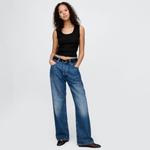 Женский топ GAP, черный - фото 9